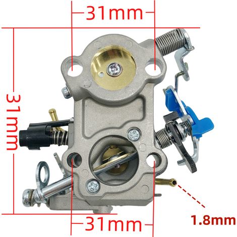 Carburateur für tronçonneuse 455 455E 455 460 46 CS2255 909-091 (1/5)