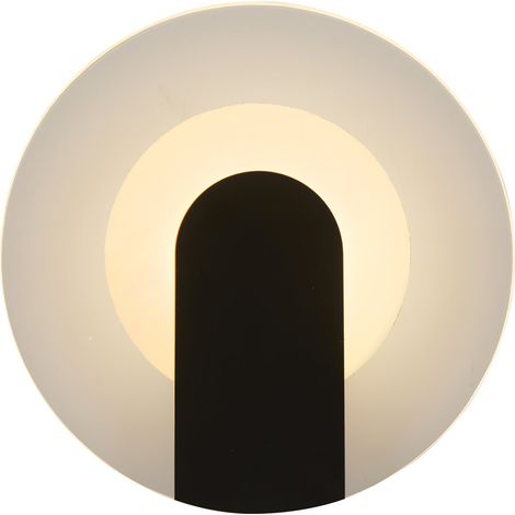 Applique murale Target noir - 95410BK (1/5)