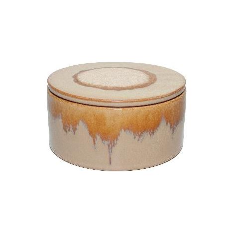 ANDREA HOUSE AX75071 Vela Cerámica Petra Ø15,5X8Cm - ref: AX75071