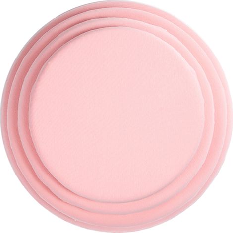 Coussin de siège rond amovible et lavable, mousse à mémoire de forme haute élasticité, doux et confortable, rose 45x45x4,5 cm/17,7x17,7x1,8 pouces (1/5)