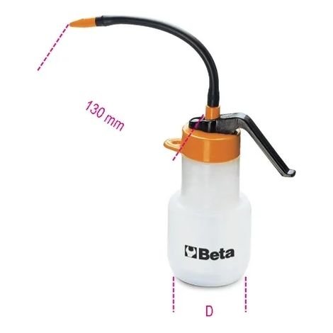 Pompe à graisse beta 1754/250 plastique flexible 250 ml