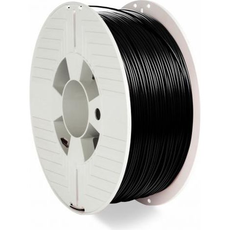 Verbatim 55318 materiale di stampa 3D Acido polilattico (PLA) Nero 1 kg