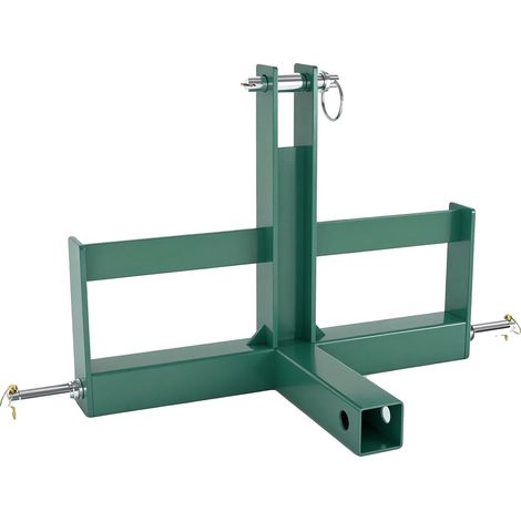 Récepteur à 3 points, Récepteur de 5 cm, Convient pour le remorquage, vert (1/2)