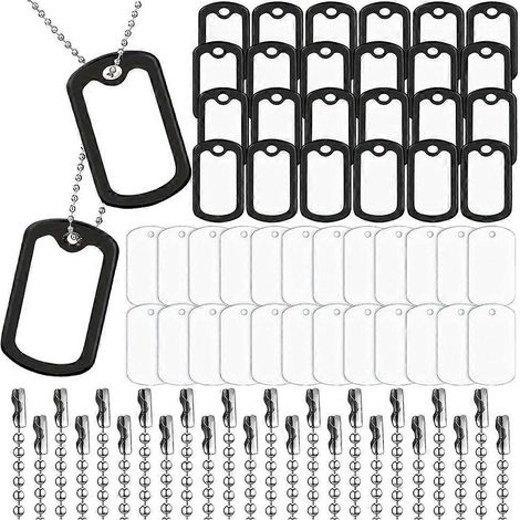 Lot de 12 protège-étiquettes en silicone pour chiens, silencieux pour étiquettes d'identification, en caoutchouc, pour réduire le bruit et protéger l'étiquette. (1/5)
