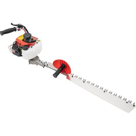 HAUTOUR Taille-haie thermique 0,65 kW – Lame de 70 cm pour coupe précise – Système anti-vibration – Moteur monocylindre 22,5 cm3 (1/5)