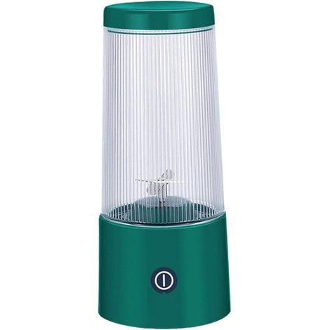 Licuadora eléctrica mini, licuadora de frutas recargable y portátil para el hogar y la oficina. (1/5)