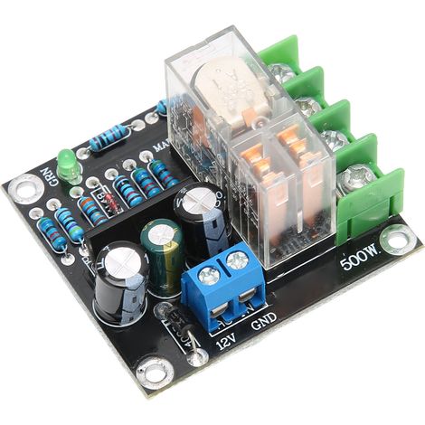 Schutzplatine für 500-W-Einkanallautsprecher, Einzelnetzteil AC 10–18 V DC 12–24 V (1/5)