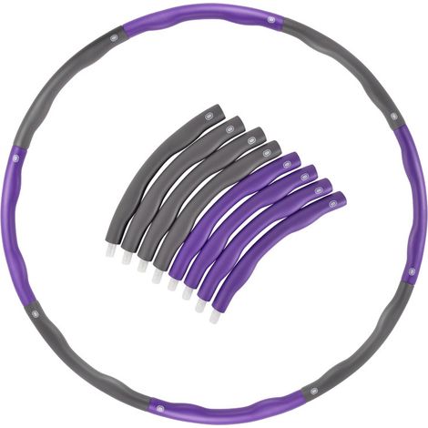 Fitness Hoop, Detachable Design Exercise Ring, Healthy Model for Fat Burning, Sports Life, Adjustable Slimming Hula Hoop for Adults (1/5)