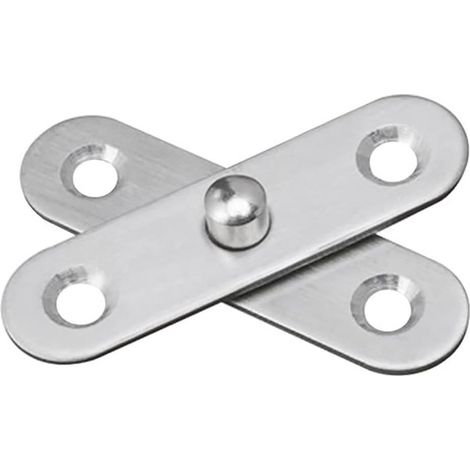 6 pièces axe de pivot de porte rotatif charnière centrale en acier inoxydable (1/2)