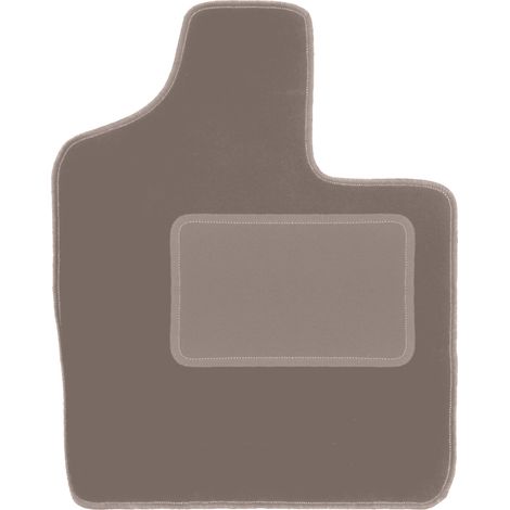 Fahrermatte aus Velours für: Chrysler Town&Country IV Minivan (2000–2008), beige
