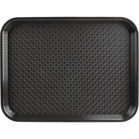 Plateau self-service Kristallon 305 x 415mm noir - Ref P501 - Olympia (1/5)