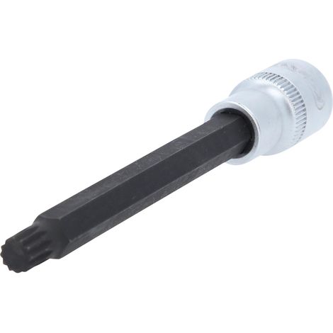 KS-Tools 911.9319 1/2" Bit-Stecknuss XZN, lang, M9 (1/4)