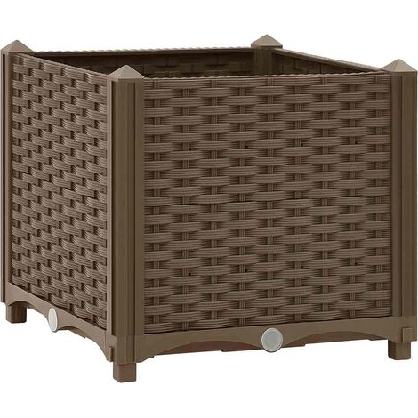 Maison Exclusive - Hochbeet 40x40x38 cm Polypropylen (1/5)