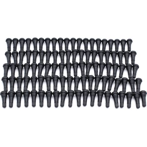 Valvola per pneumatici TR413 in gomma a innesto rapido (100 pezzi/sacchetto) per veicoli a motore (1/5)