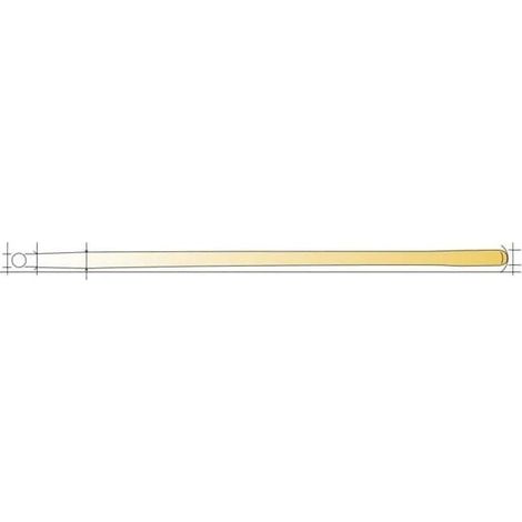 Manija de cuero recta N° 37 Madera dura 10 m - Elección B Tp