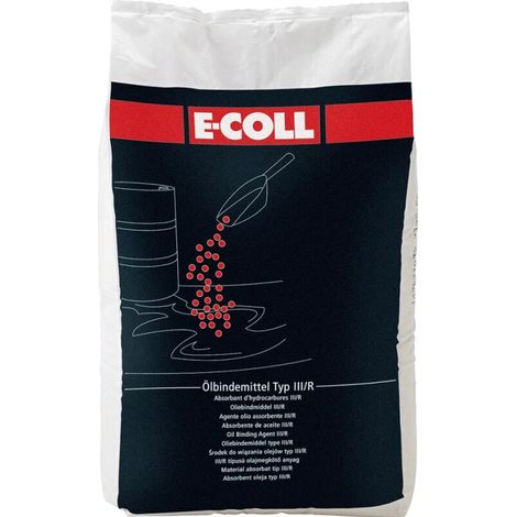 E-COLL Ölbindemittel, Typ III/R, 30L Sack, fein