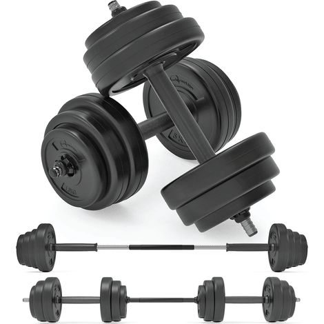 Body Revolution Vinyl Adjustable Dumbbell Set (10kg - 50kg) (1/4)