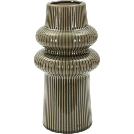 Vaso Armony piccolo in ceramica verde (1/5)