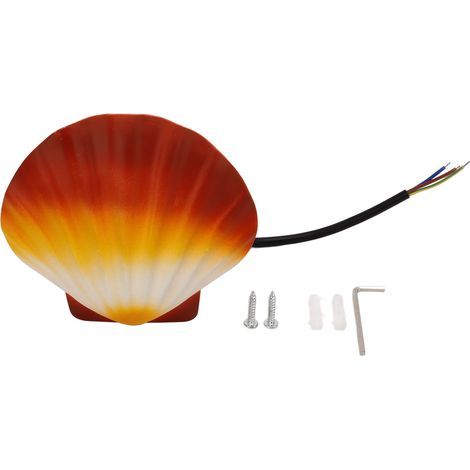 Applique da parete moderna e minimalista da 5W, con scocca colorata, corpo in alluminio impermeabile IP65, lampada LED 85-265V (1/5)