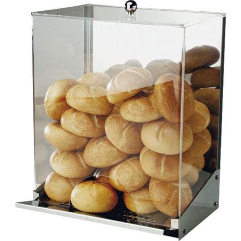 APS Inox Brötchen-Spender, Höhe: 420 mm, Länge: 275 mm, Breite: 330 mm