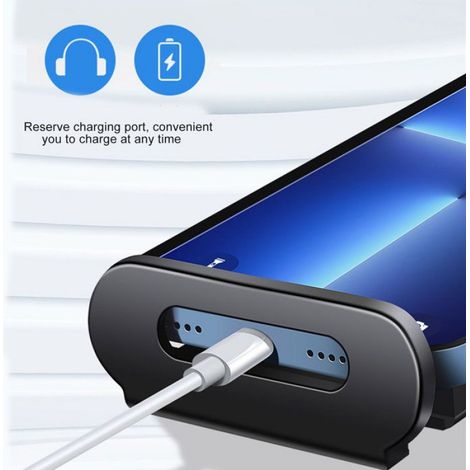 support de siège arrière Support de téléphone pour siège arrière, rotatif à 360 °, appui-tête de voiture auto interieur (1/4)