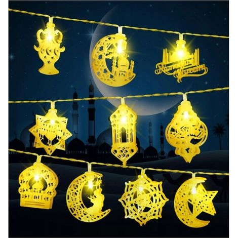 Ghirlanda luminosa a LED per illuminazione decorativa del Ramadan 1,5 m (1/4)
