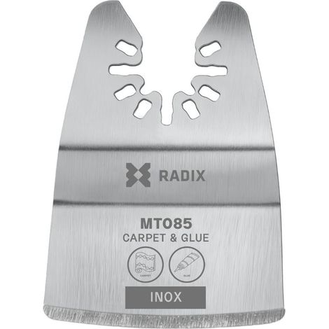Spatule multitool - Radix - Acier inox - 52 x 40 mm - Rectifiée plate