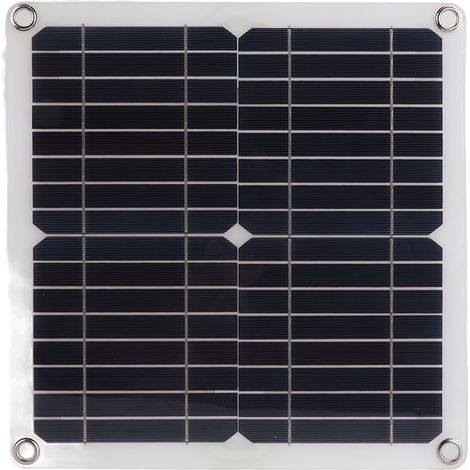 Kit panneau solaire portable 200 W 12 V monocristallin avec contrôleur pour cyclisme, alpinisme, randonnée et camping (20 A) (1/5)