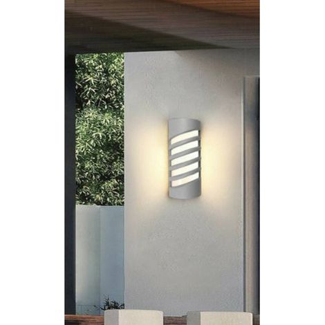Trade Shop - 12W LED-Wandleuchte für Außenbeleuchtung 3000K 6500K 4000K Grau IP65 ES56 - (1/3)