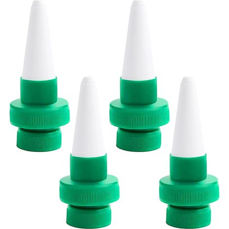 4pcs Distributeur d'irrigation, cône en céramique, arrosage goutte à goutte, pour plantes d'intérieur, jardin (1/5)
