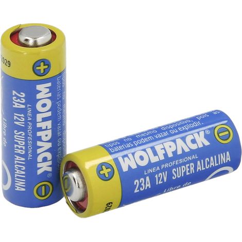 WOLFPACK LINEA PROFESIONAL pila alcalina 12v - e23a (blister 2 piezas) (1/5)