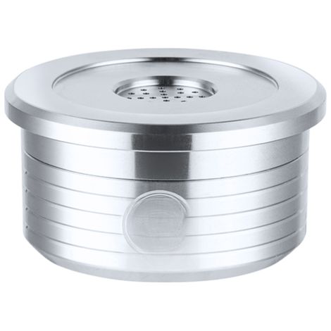 Cápsulas de café reutilizables de acero inoxidable, filtro de café reutilizable compatible con Delta Q (1/5)