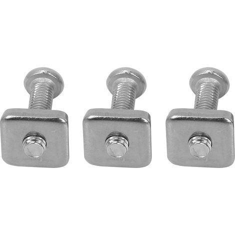 Vis de fixation pour aileron de surf, boulon pour longboard, vis à plaque unique (M5 x 19 mm) (1/5)