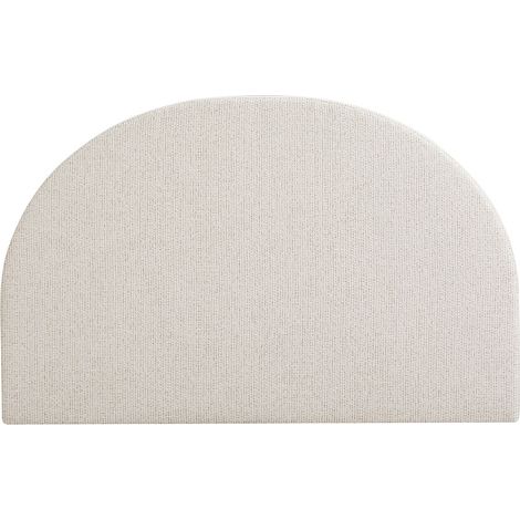 Tête de lit 140 cm - Tissu texturé - Beige - PANIOTI (1/3)