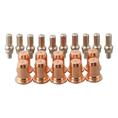 Lot de 20 brûleurs de découpe plasma consommables 0,9 mm 30 A-40 A pour torche forney 700P IPT40 (1/4)