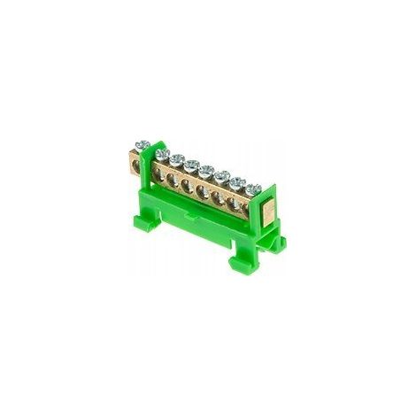 Accesorio de conexión Elektro-Plast lzog-8p 8 conexiones tornillo riel DIN