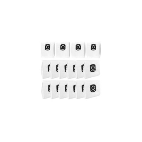 Confezione da 16 sacchetti per aspirapolvere compatibili con Rowenta Hygiene+ ZR200520 ZR200720 ZR200920, Compact Power, X-Trem Power, Power XXL, Silence Force (RO64xx RO63xx RO68xx RO39xx) (1/4)