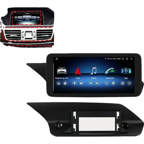 Autoradio, touchscreen, audio di alta qualità, compatibile con Mercedes Benz W212 S212 E200 E230 E260 E300 NTG4.5 NTG5.0, NTG5.0 6G 64G, Octa-core (1/2)