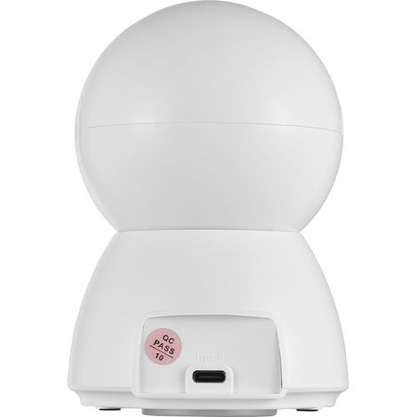 Caméra de surveillance 3MP WiFi 2.4G intérieure connectée avec vision de nuit, commande par appli mobile bidirectionnelle, détection mouvement pour surveillance maison animaux, alarme intelligente (1/4)