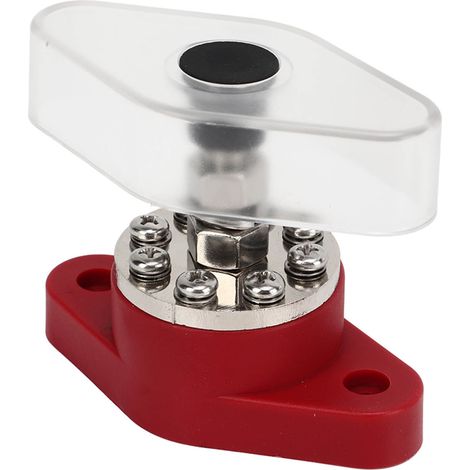Barre de distribution électrique M10 300A, Bloc de jonction batterie 3/8in, Bornier à plots, Barre omnibus pour batterie (1/5)