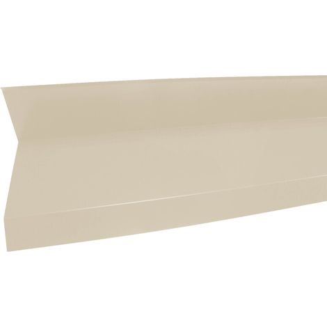 Rive contre mur 2100mm - Coloris - Beige 1015, Longueur - 2100mm