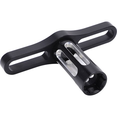 Clé à douille hexagonale en métal de 17 mm pour écrous de roue, outils pour pièces détachées de voitures RC tout-terrain 1/10 et 1/8 (1/5)