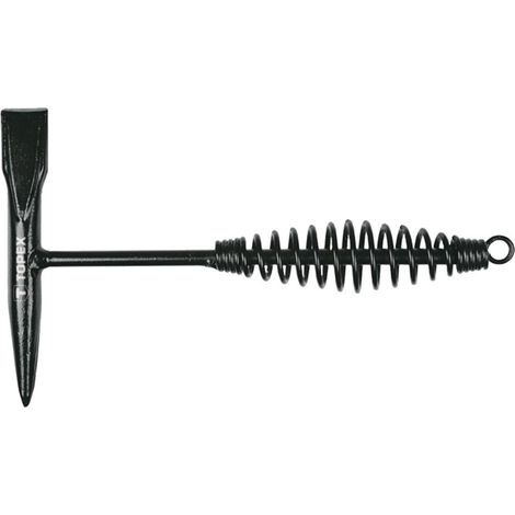 Martello per saldatura Topex 02a930 testa scalpello copertura a spirale