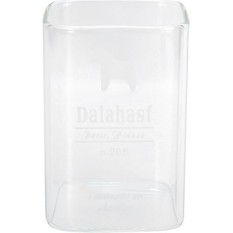 Verre à eau carré 240ml, tasse résistante à la chaleur pour boissons, motif cheval, vaisselle de cuisine. (1/5)