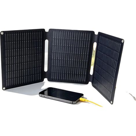 Panneau Solaire, Design Compact, Haute Efficacité, 1PCS 35W (1/2)