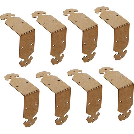 POPETPOP Lot de protections d'angle en cuivre pour meubles et boîtes (1/5)