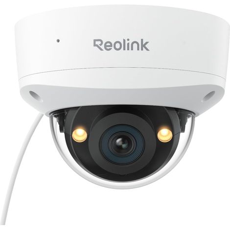 12MP Caméra Surveillance PoE, Grand Angle de Vue 145°, Anti-Vandalisme IK10, Vision Nocturne Couleur, Audio Bidirectionnel, Détection Personne/Véhicule/Animal, IP67 (1/5)