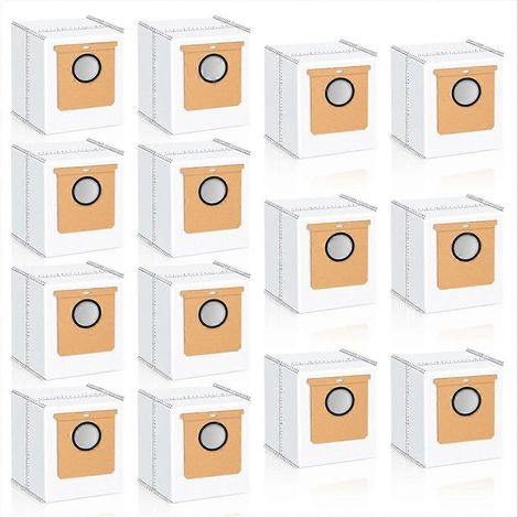 Packung mit 14 Ersatzstaubbeuteln für Eufy L50 SES und L60 SES Staubsauger mit automatischer Entleerungsstation, großes Fassungsvermögen von 2,5 Litern (1/5)