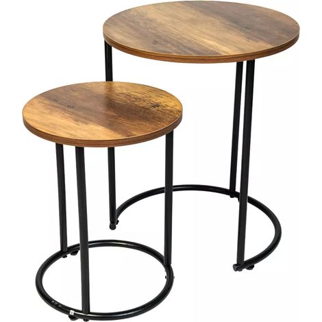 Round Nest of 2 Tables (1/3)