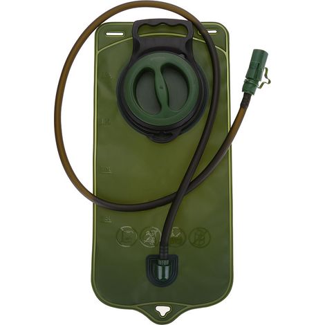 Poche à eau de 2 L pour activités de plein air : randonnée, cyclisme, camping et accessoires de sport-AquaForge (1/5)